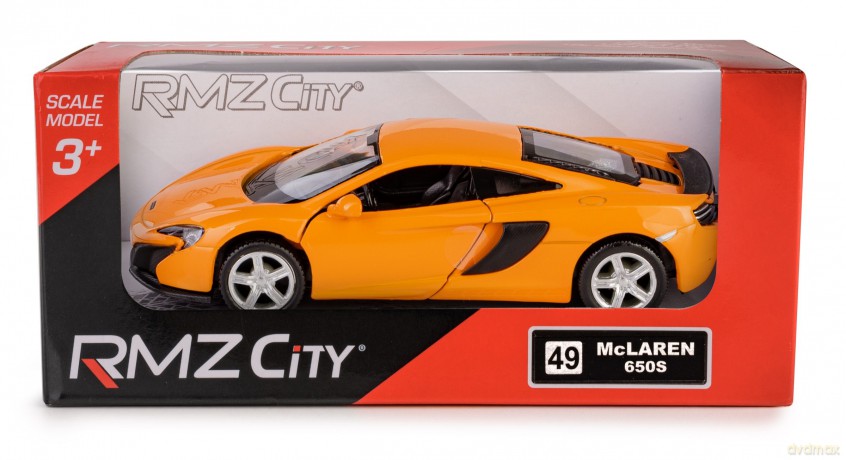 McLaren 650S pomarańczowy