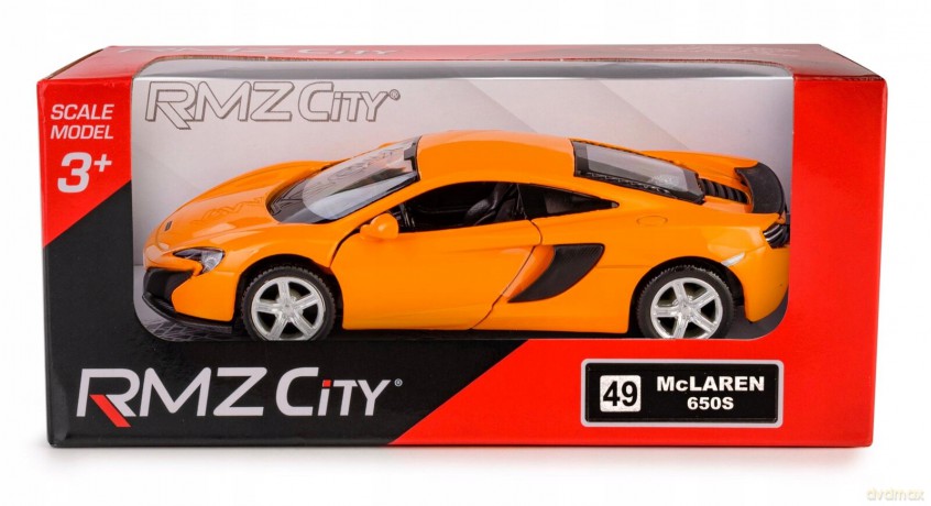 McLaren 650S pomarańczowy