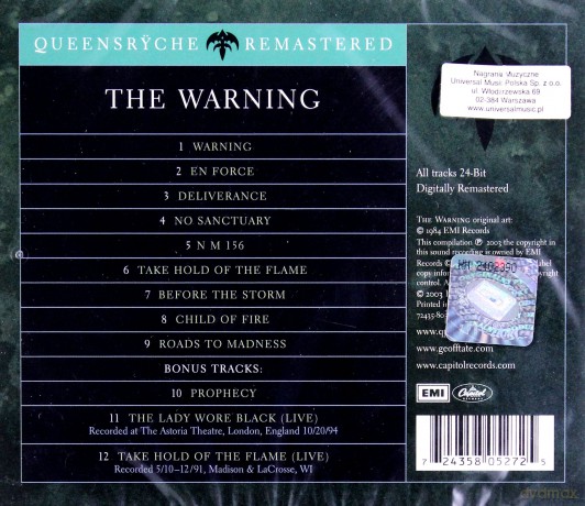 Queensryche: The Warning [CD]