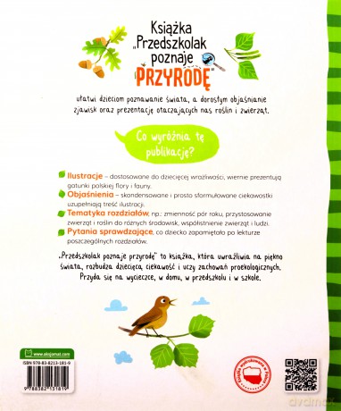 Przedszkolak poznaje przyrodę - Agnieszka Bator [KSIĄŻKA]