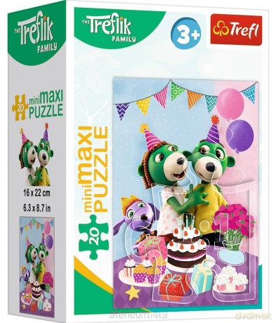 Puzzle 20 el. miniMaxi Dzień Treflików 2 [PUZZLE]