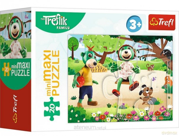 Puzzle 20 el. miniMaxi Dzień Treflików 3 [PUZZLE]