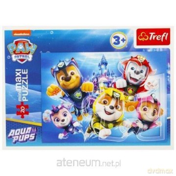 Puzzle 20 el. miniMaxi Wesołe pieski 4 [PUZZLE]