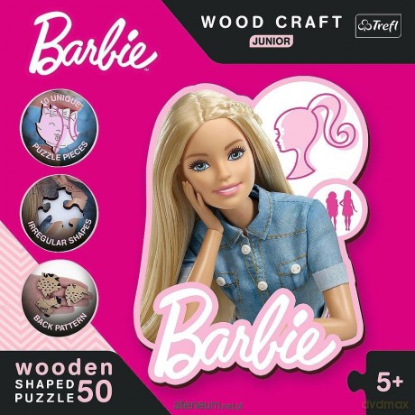 Puzzle drewniane 50 Piękna Barbie [PUZZLE]