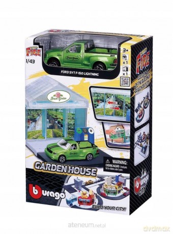Street Fire Bburago City Garden House 1:43