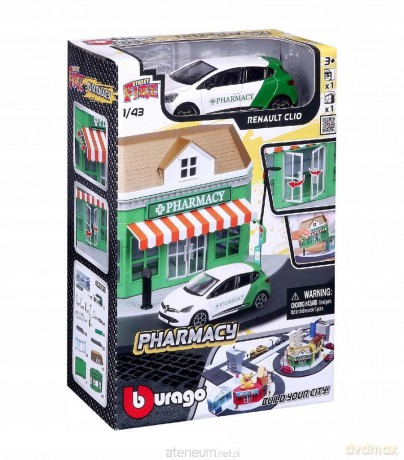 Street Fire Bburago City Pharmacy 1:43