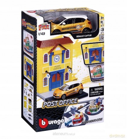 Street Fire Bburago City Post Office 1:43