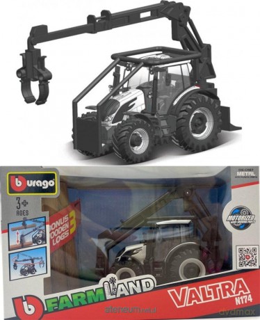 Valtra N174 z kłodami napęd