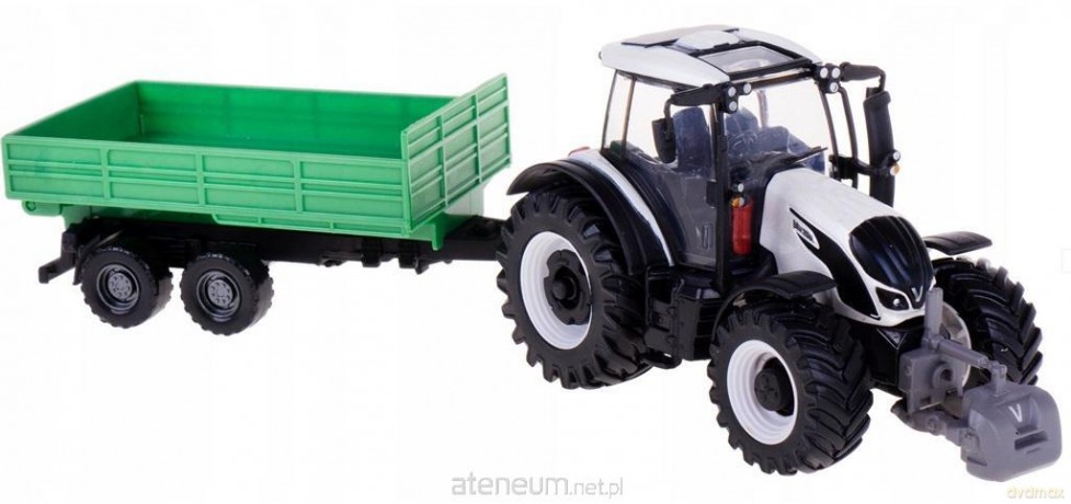 Valtra N174 z przyczepą