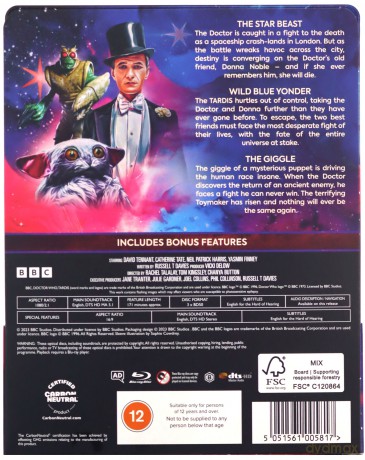 Doctor Who - 60th Anniversary Specials (steelbook) (Limited) [Blu-Ray]