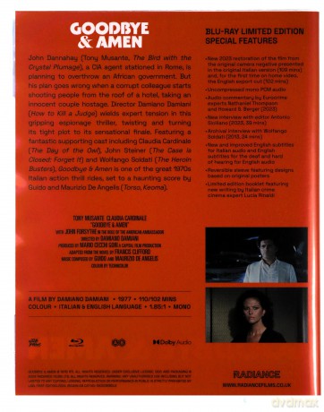 Goodbye and Amen (Do widzenia i amen) (Limited) [Blu-Ray]
