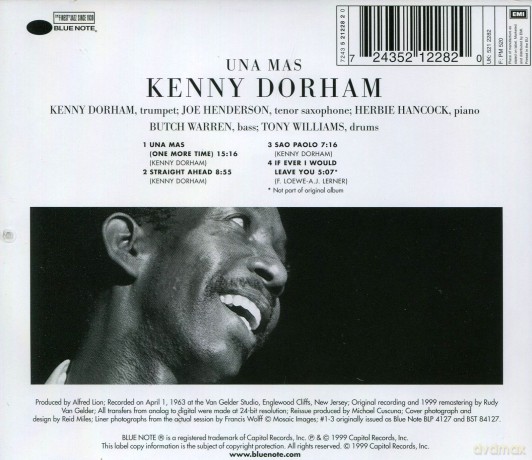 Dorham, Kenny: Una Mas (rudy Van Gelder Remaster) [CD]
