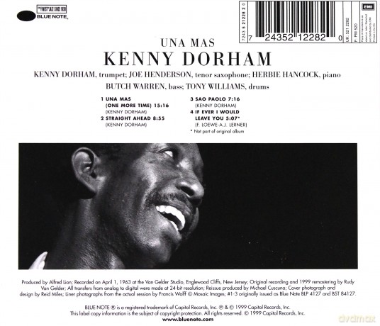 Dorham, Kenny: Una Mas (rudy Van Gelder Remaster) [CD]