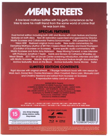 Mean Streets (Ulice nędzy) (Limited) [Blu-Ray 4K]+[Blu-Ray]