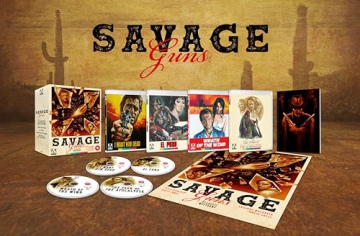 Savage Guns - Four Classic Westerns Volume 3 (Limited) [4xBlu-Ray]