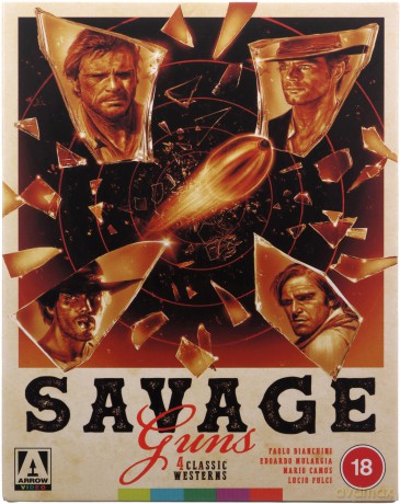 Savage Guns - Four Classic Westerns Volume 3 (Limited) [4xBlu-Ray]