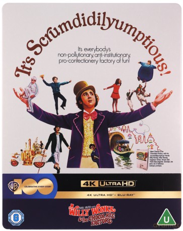 Willy Wonka and The Chocolate Factory (Willy Wonka i fabryka czekolady) (Limited) (steelbook) [Blu-Ray 4K]+[Blu-Ray]