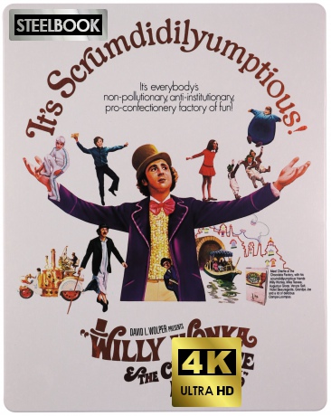 Willy Wonka and The Chocolate Factory (Willy Wonka i fabryka czekolady) (Limited) (steelbook) [Blu-Ray 4K]+[Blu-Ray]