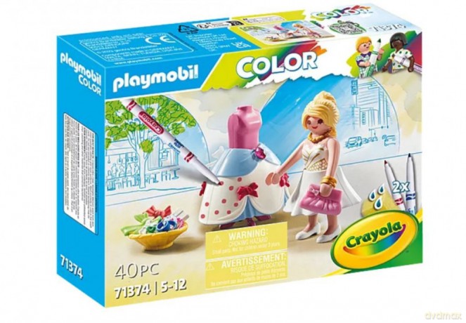 PLAYMOBIL Color 71374 Modna sukienka