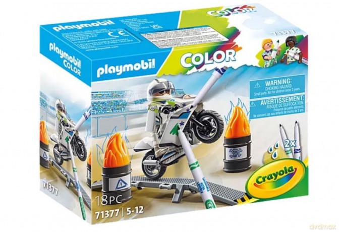 PLAYMOBIL Color 71377 Motocykl