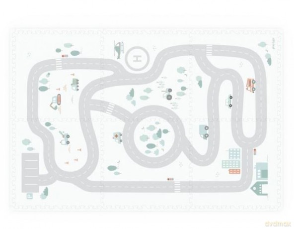 Dwustronna mata piankowa i pudełko