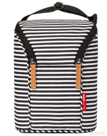 Etui na butelki Black/White Stripe