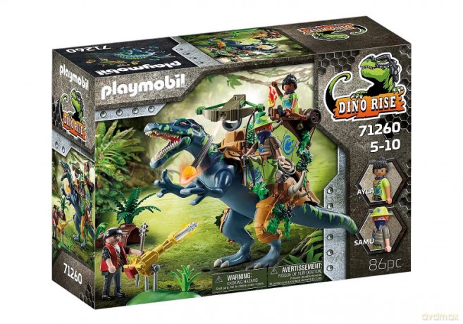 PLAYMOBIL Figurki DINO Rise 71260 Spinozaur