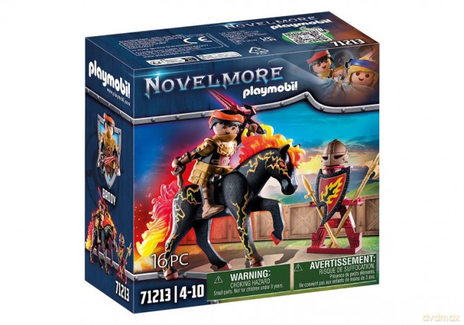 PLAYMOBIL Figurki Novelmore 71213 Burnham Raiders - Ognisty rycerz
