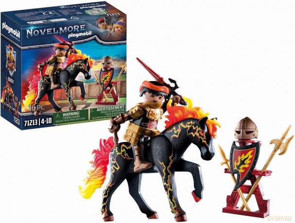 PLAYMOBIL Figurki Novelmore 71213 Burnham Raiders - Ognisty rycerz