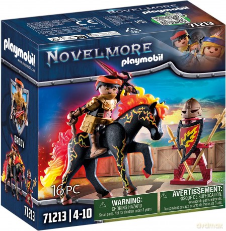 PLAYMOBIL Figurki Novelmore 71213 Burnham Raiders - Ognisty rycerz