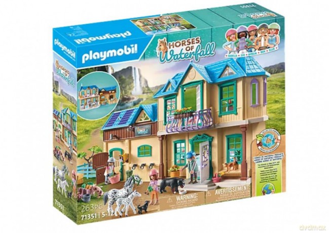 Playmobil Ranczo Waterfall Stadnina Koni (71351)