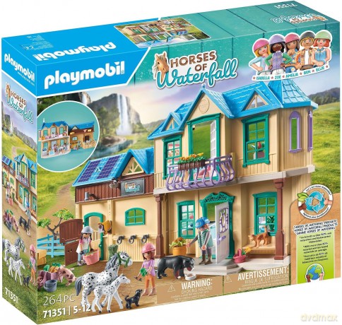 Playmobil Ranczo Waterfall Stadnina Koni (71351)