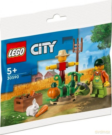 LEGO City Ogród na farmie i strach na wróble (30590) [KLOCKI]