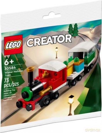 LEGO Creator Świąteczny pociąg (30584) [KLOCKI]