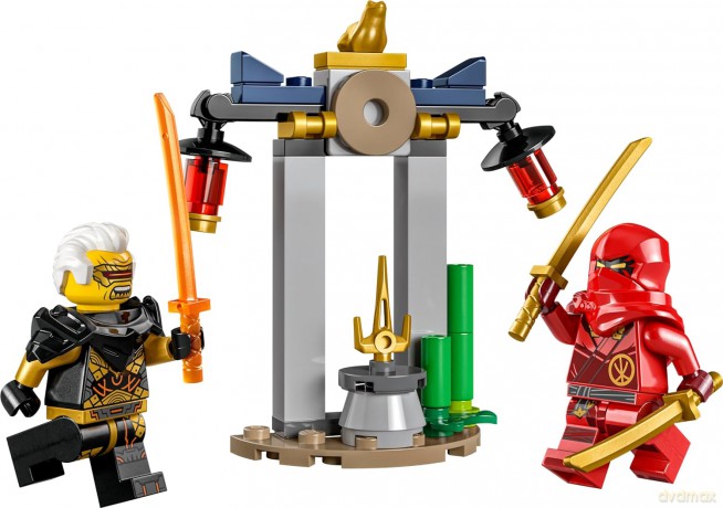 LEGO Ninjago Bitwa Kaia i Raptona w świątyni (30650) [KLOCKI]