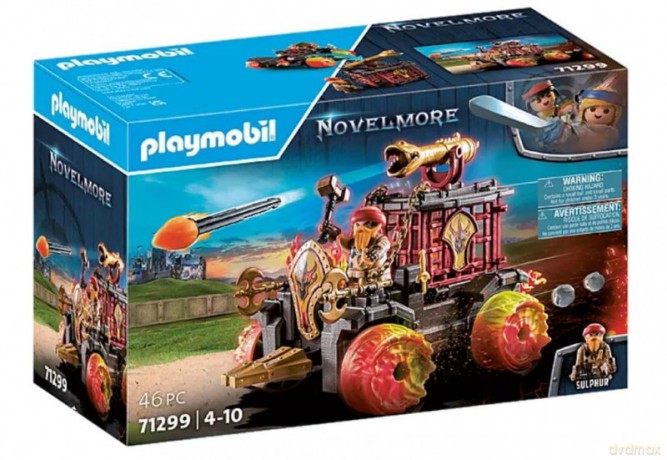 PLAYMOBIL Novelmore 71299 Ognisty pojazd bojowy