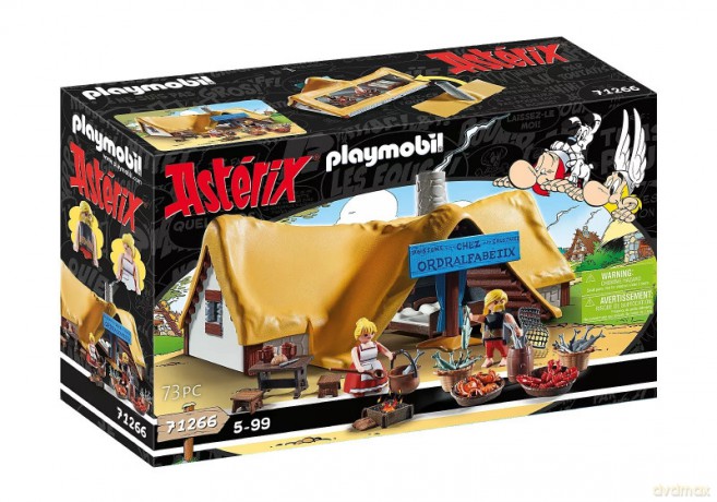 PLAYMOBIL Zestaw Asterix 71266 Chata Ahigieniksa