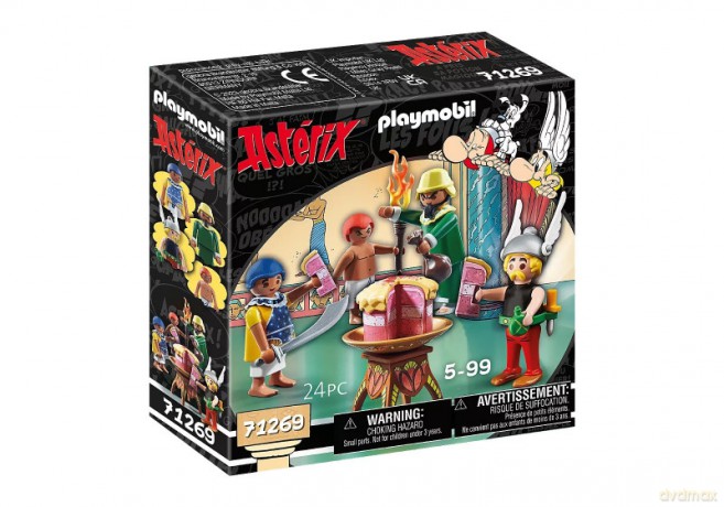 PLAYMOBIL Zestaw Asterix 71269 Zatruty tort Piramidonisa