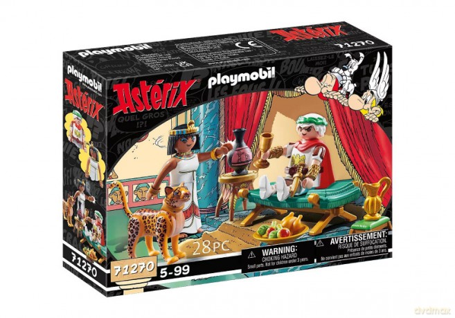 PLAYMOBIL Zestaw Asterix 71270 Cezar i Kleopatra