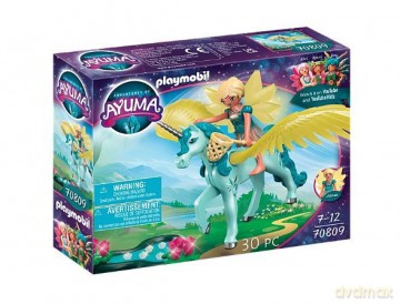 PLAYMOBIL Zestaw Ayuma 70809 Crystal Fairy z jednorożcem