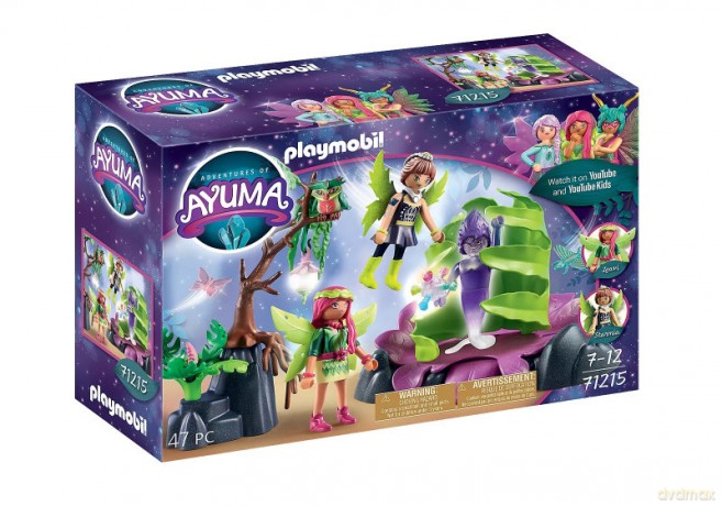 PLAYMOBIL Zestaw Ayuma 71215 Pułapka we mgle