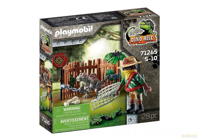 PLAYMOBIL Zestaw DINO Rise 71265 Mały Spinozaur