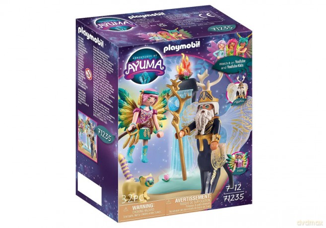 PLAYMOBIL Zestaw figurek Ayuma 71235 Abjatus z Knight Fairy Hildi