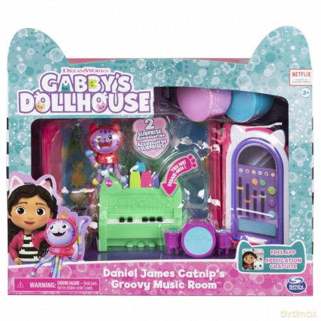Zestaw figurek Koci Domek Gabi Magiczne pomieszczenie Music Room [FIGURKA]