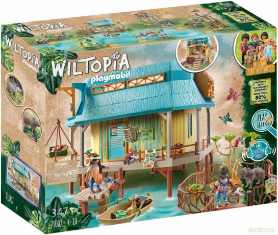 PLAYMOBIL Zestaw figurek Wiltopia 71007 Ośrodek opieki nad zwierzętami