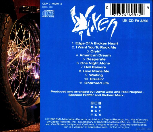Vixen: Vixen [CD]