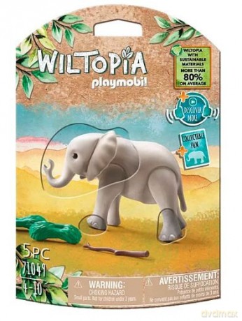 PLAYMOBIL Zestaw figurek Wiltopia 71049 Mały słoń
