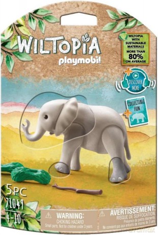 PLAYMOBIL Zestaw figurek Wiltopia 71049 Mały słoń