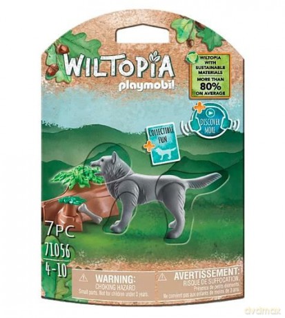 PLAYMOBIL Zestaw figurek Wiltopia 71056 Wilk