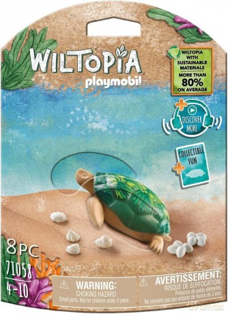 PLAYMOBIL Zestaw figurek Wiltopia 71058 Żółw słoniowy